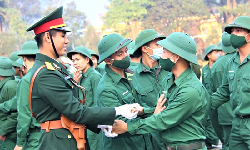 Thực hiện nghĩa vụ quân sự-"mệnh lệnh từ trái tim!"