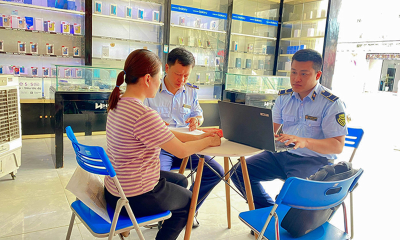 Xử phạt một doanh nghiệp vi phạm trong lĩnh vực thương mại điện tử