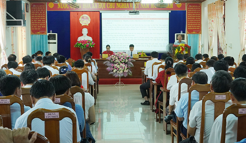 Lệ Thủy: Tăng cường các giải pháp thực hiện nhiệm vụ 6 tháng cuối năm