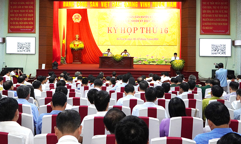 HĐND huyện Bố Trạch: Thông qua các nghị quyết quan trọng