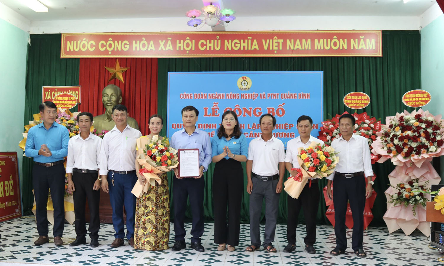 Thành lập nghiệp đoàn nghề cá xã Cảnh Dương