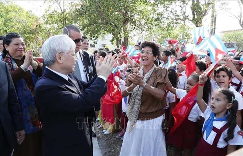 Cuba tuyên bố quốc tang tưởng niệm Tổng Bí thư Nguyễn Phú Trọng