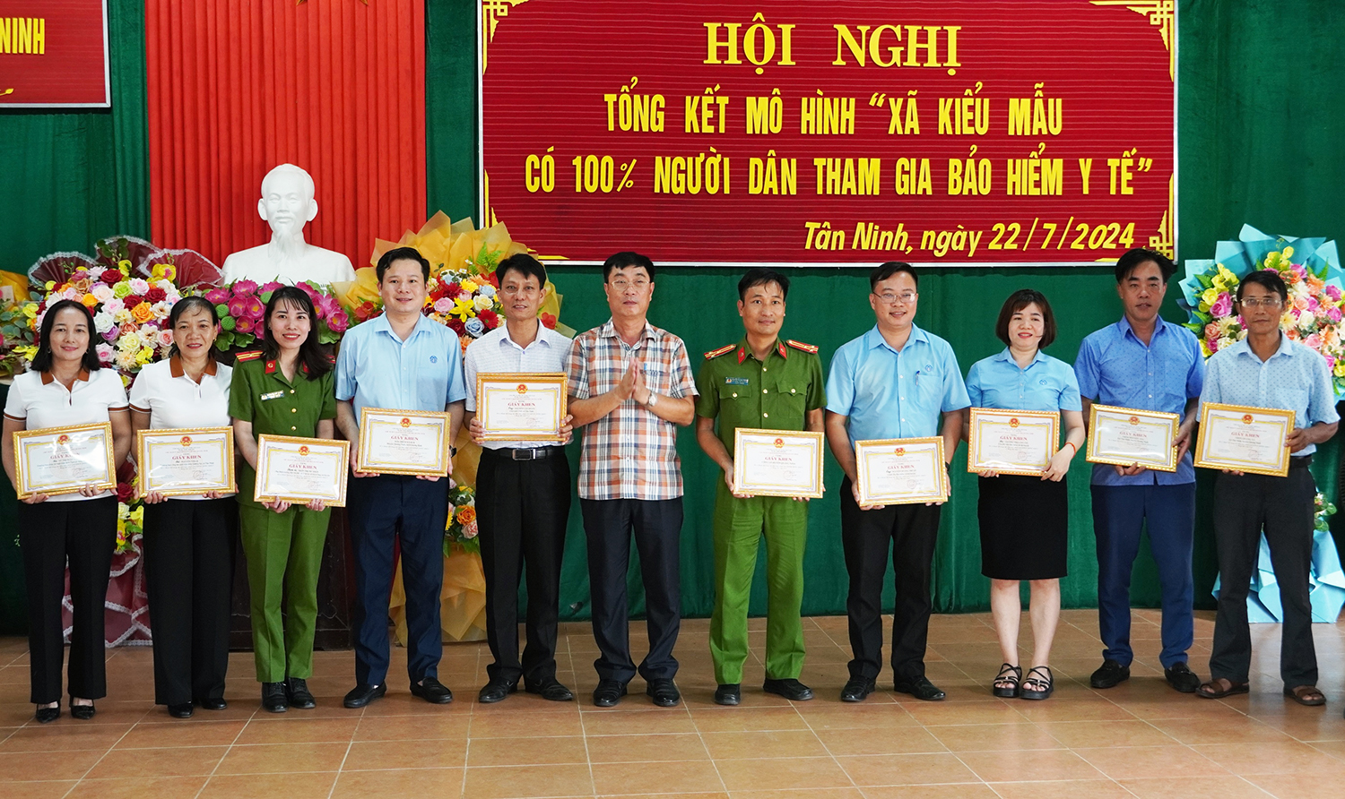 Quảng Ninh: Tổng kết mô hình "Xã kiểu mẫu có 100% người dân tham gia bảo hiểm y tế"