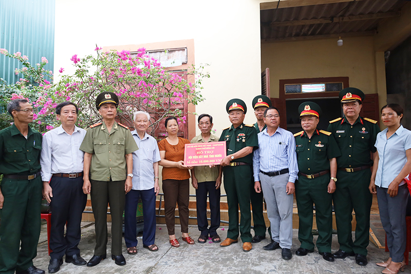 Hỗ trợ kinh phí sửa chữa nhà ở cho cựu chiến binh có hoàn cảnh khó khăn
