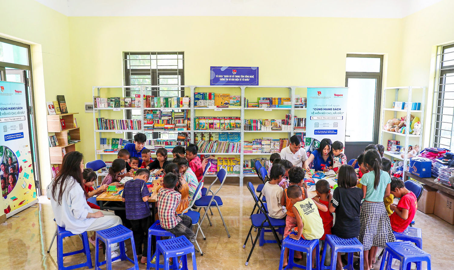 Xây dựng "Thư viện tránh lũ" cho đồng bào Bru-Vân Kiều