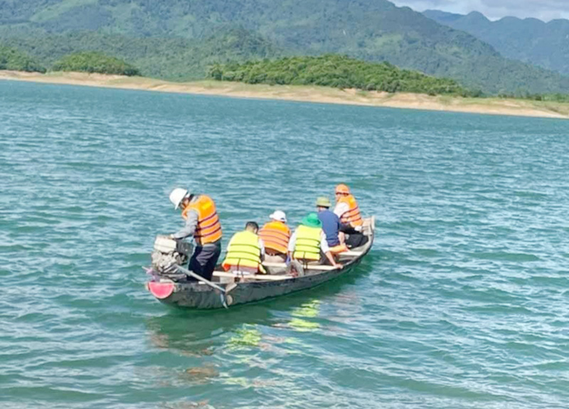 Chất lượng nước tại hồ Rào Đá nằm trong giới hạn cho phép