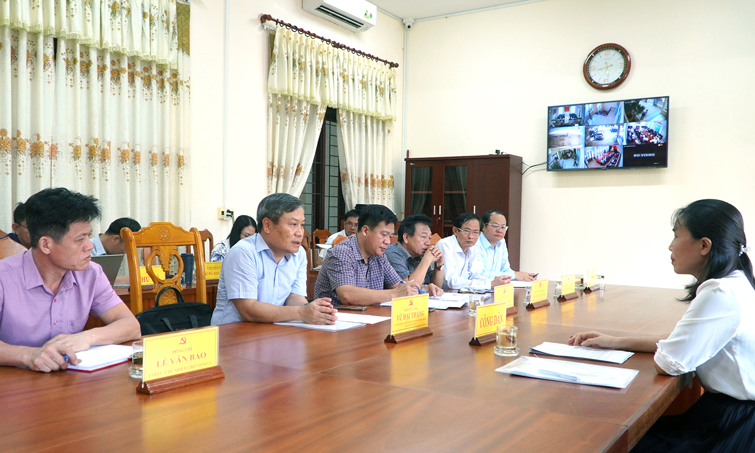 Lãnh đạo tỉnh tiếp công dân định kỳ tháng 8/2024