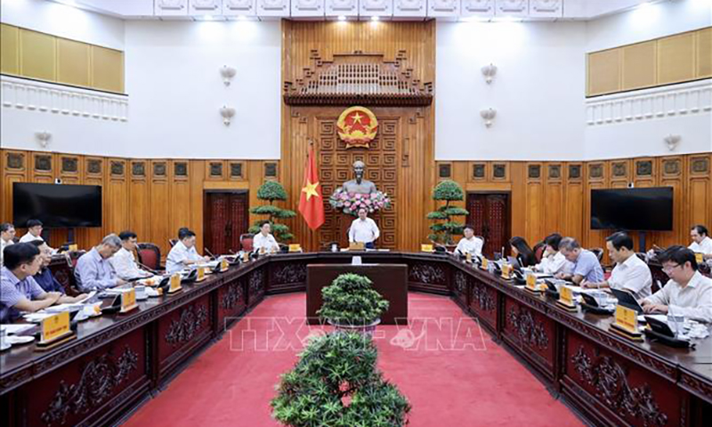 Thủ tướng Phạm Minh Chính chủ trì họp xây dựng luật, sửa đổi một số luật trong lĩnh vực tài chính
