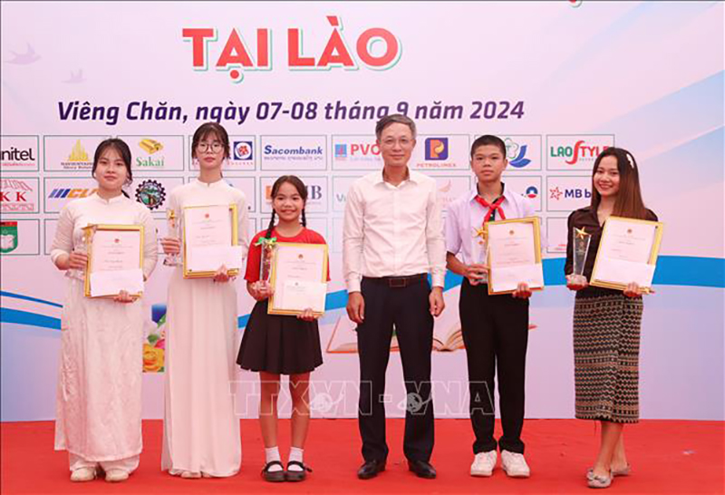 Lễ Tôn vinh tiếng Việt tại Lào năm 2024