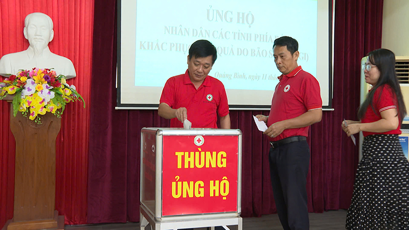 Hội Chữ thập đỏ tỉnh: Phát động quyên góp ủng hộ nhân dân các tỉnh phía Bắc