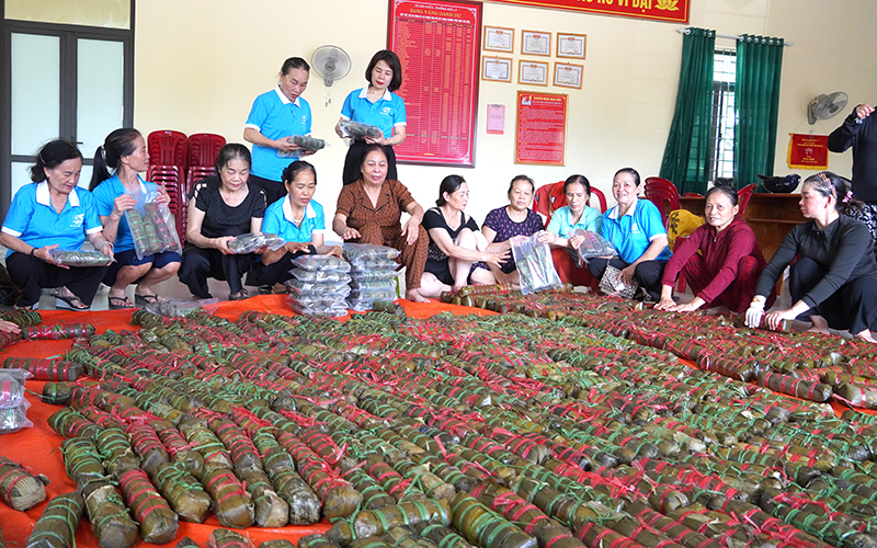Hội Liên hiệp Phụ nữ TP. Đồng Hới:  Kết nối yêu thương hướng về đồng bào các tỉnh phía Bắc