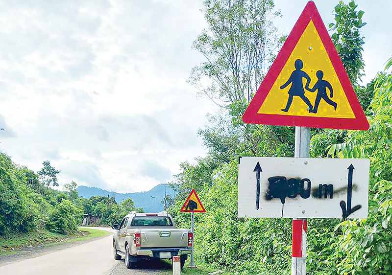 Chấn chỉnh tình trạng phá hỏng thiết bị, biển báo giao thông