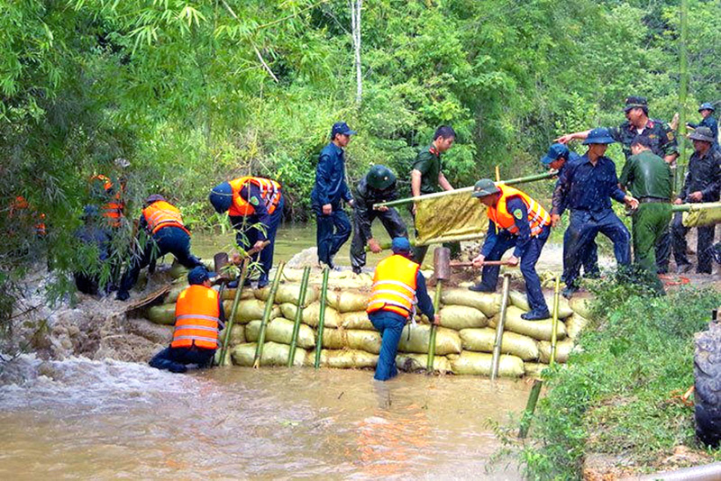 Tăng cường lãnh đạo, chỉ đạo công tác phòng, chống thiên tai