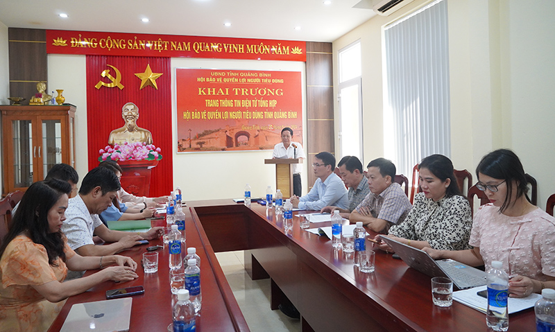 Khai trương trang thông tin điện tử tổng hợp Hội Bảo vệ quyền lợi người tiêu dùng