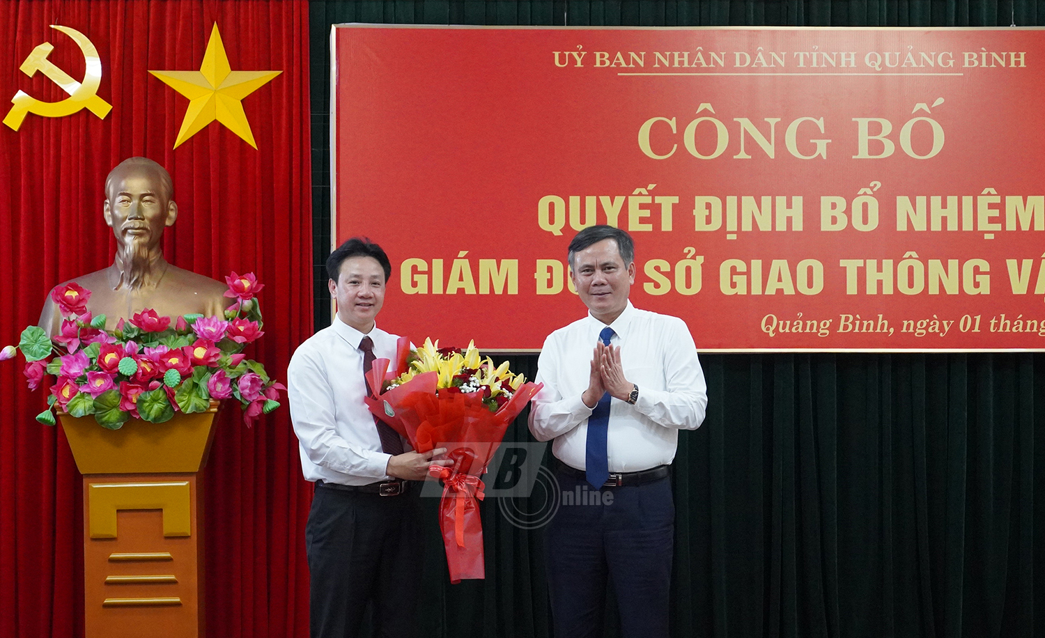 Công bố quyết định bổ nhiệm Giám đốc Sở Giao thông vận tải