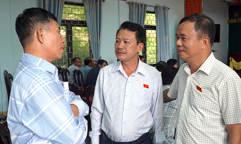Đại biểu Quốc hội tiếp xúc cử tri trước kỳ họp thứ 8, Quốc hội khóa XV