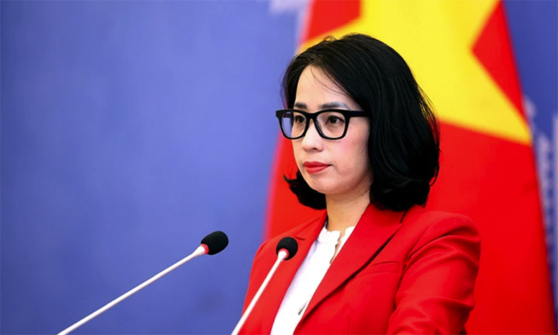 Việt Nam phản đối cách hành xử của lực lượng thực thi pháp luật Trung Quốc đối với ngư dân và tàu cá Việt Nam