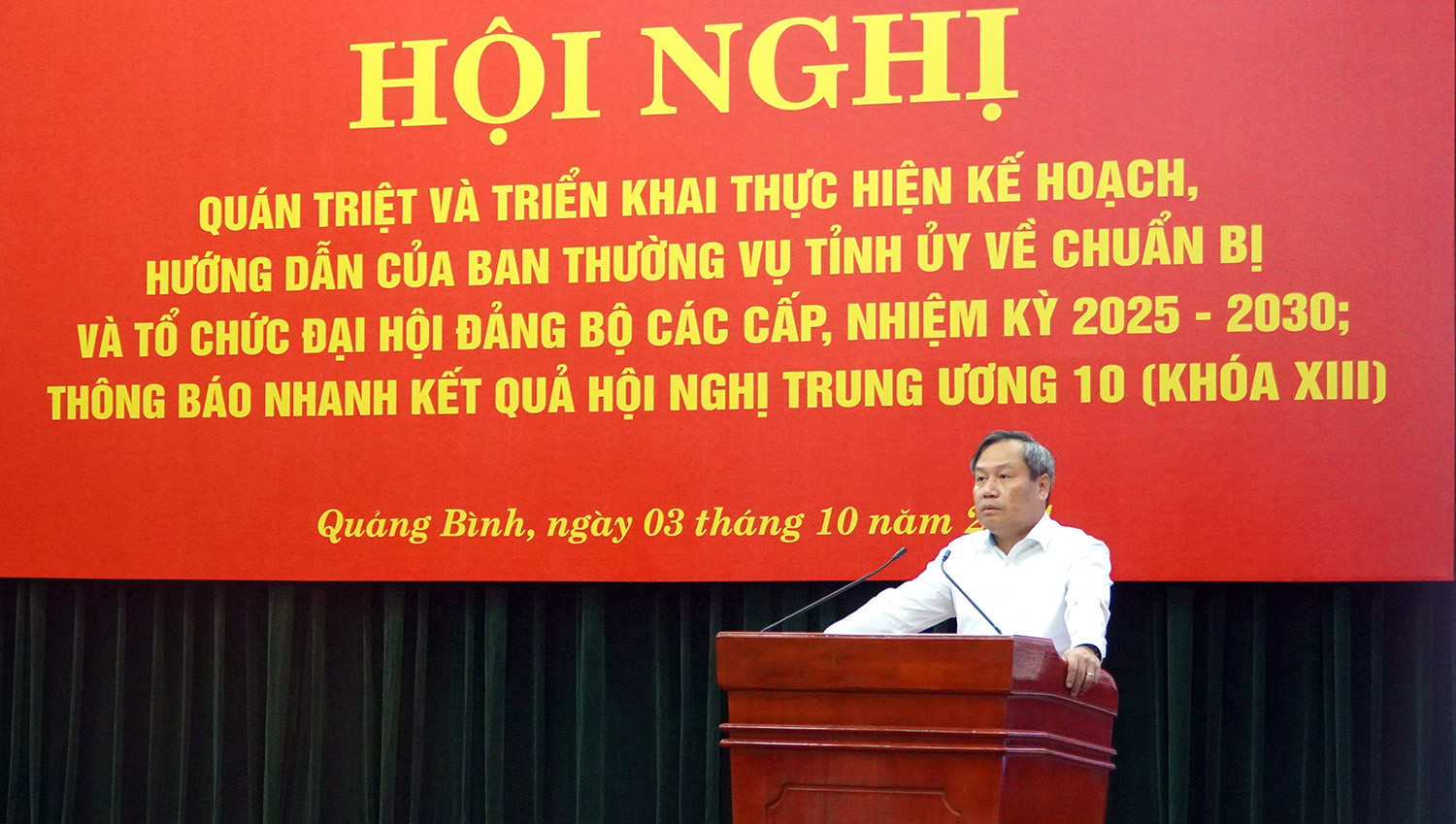 Tập trung trí tuệ, tổ chức thành công đại hội đảng các cấp
