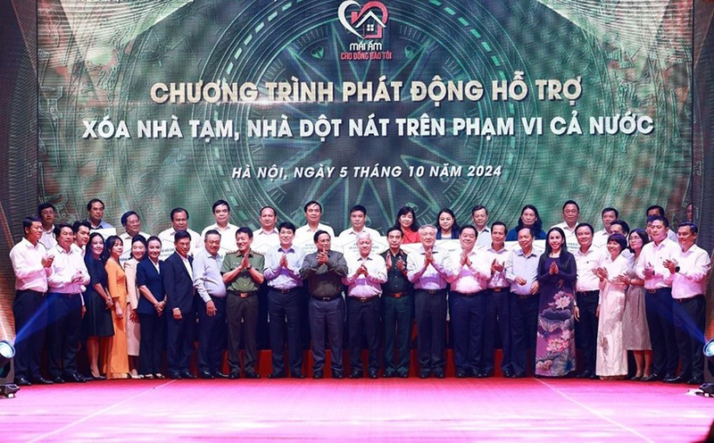 Thủ tướng Phạm Minh Chính dự chương trình "Mái ấm cho đồng bào tôi"