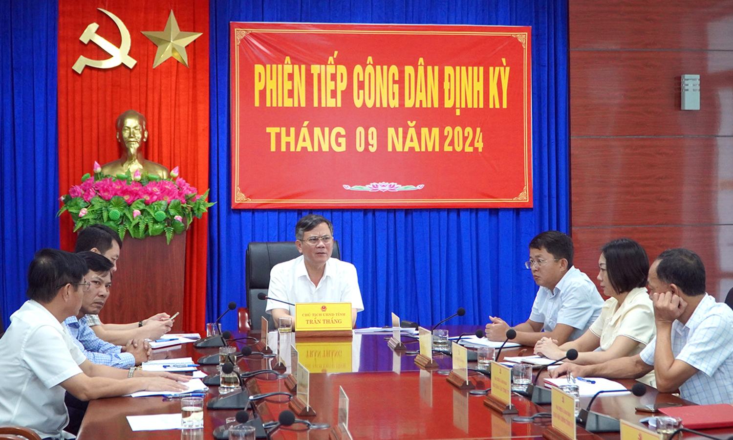 Phiên tiếp công dân định kỳ tháng 10/2024