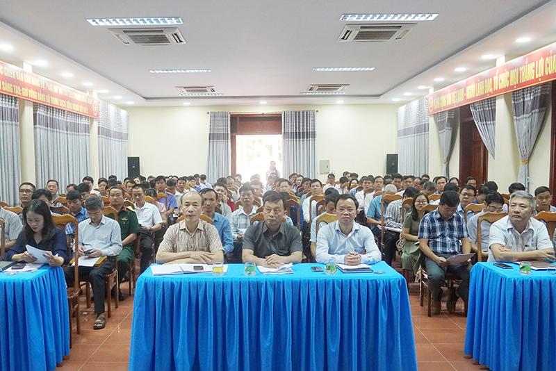 Tuyên Hóa: Quán triệt các nội dung hướng dẫn về chuẩn bị đại hội đảng các cấp