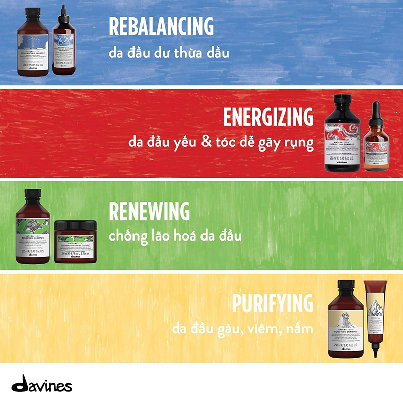 Review dầu gội Davines-Tất cả những điều cần biết