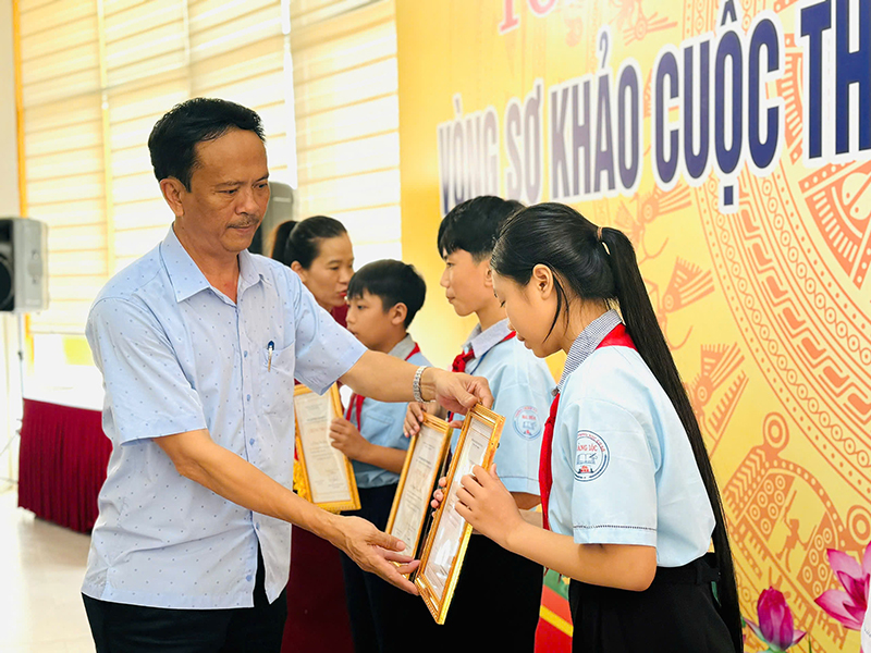 Trao giải vòng sơ khảo cuộc thi Đại sứ Văn hóa đọc năm 2024