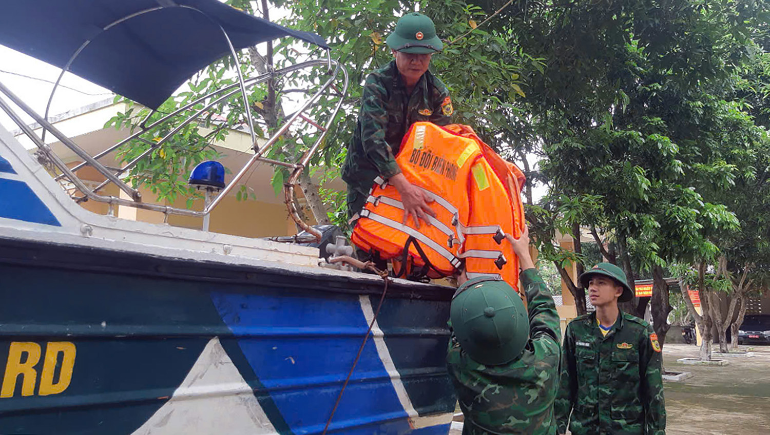Bộ đội Biên phòng tỉnh chủ động ứng phó với bão Trami