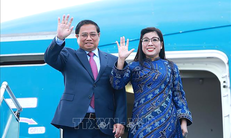 Thủ tướng Phạm Minh Chính lên đường thăm 3 nước Trung Đông