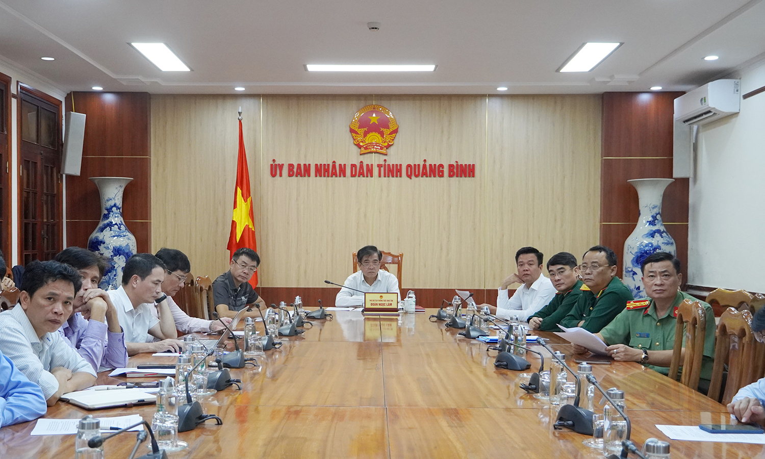 Tập trung lực lượng ứng phó với bão số 6