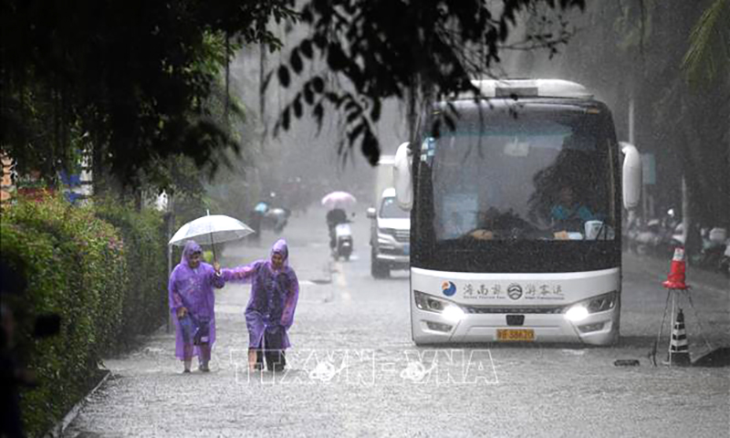 Trung Quốc khẩn trương phòng, chống bão Kong-rey
