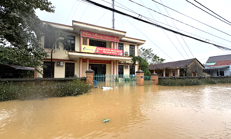 Triển khai ứng phó với mưa lớn