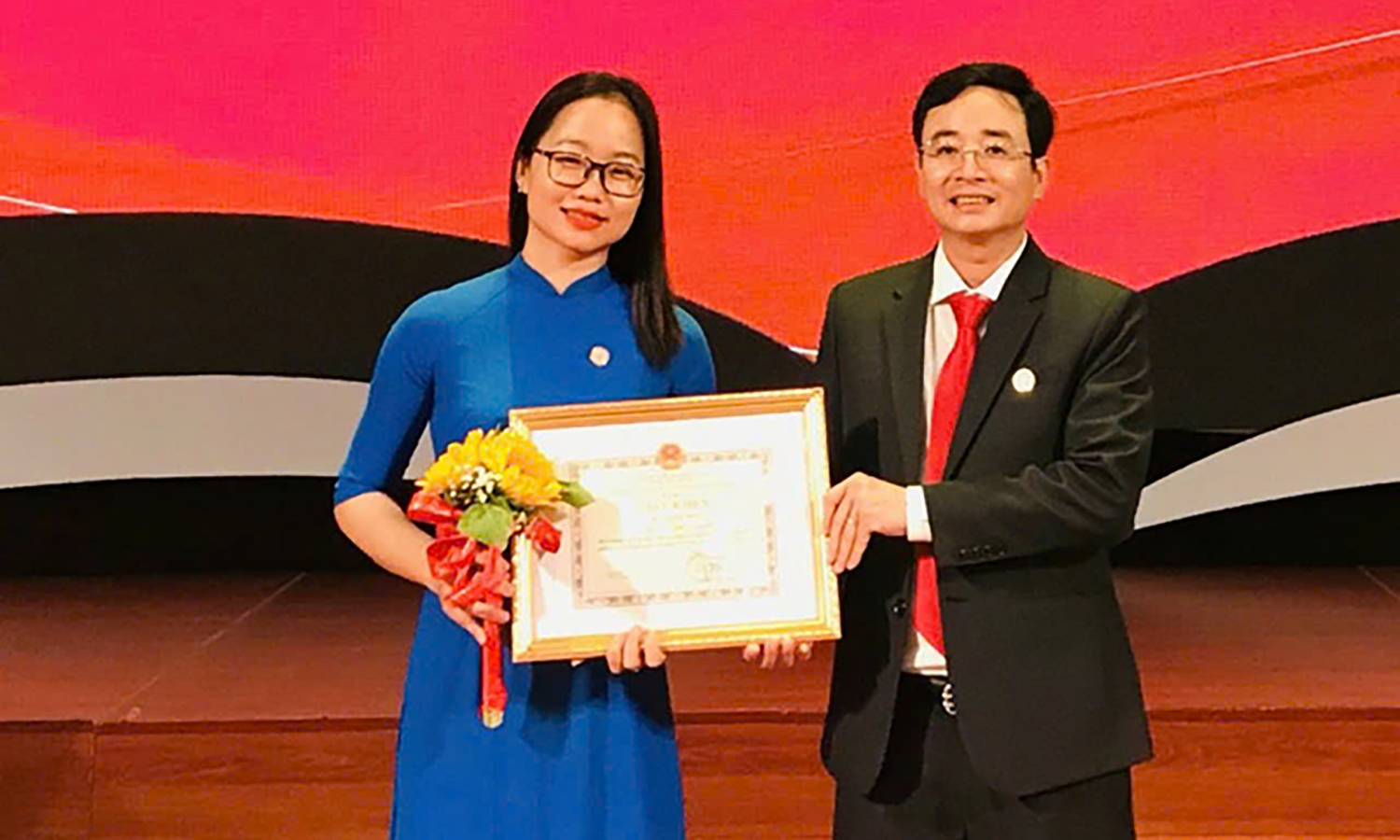 Quảng Bình có 1 giáo viên đạt giải thưởng "Nhà giáo trẻ tiêu biểu" cấp Trung ương