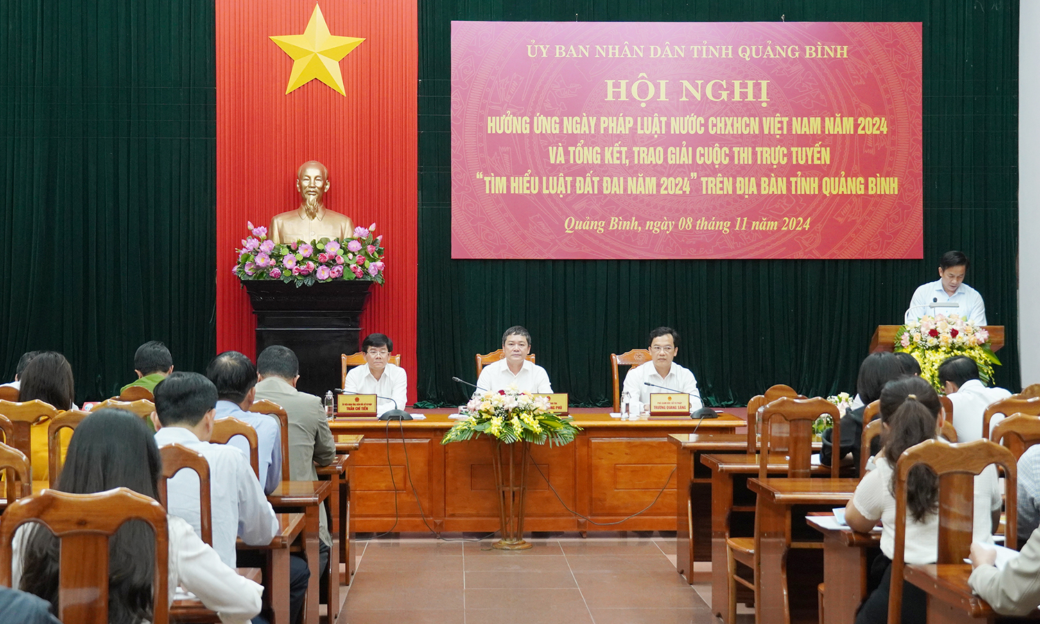 Trao giải Cuộc thi trực tuyến "Tìm hiểu Luật Đất đai năm 2024"