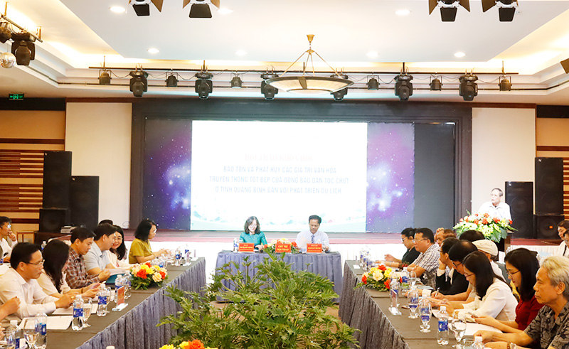 Bảo tồn và phát huy các giá trị văn hóa truyền thống tốt đẹp của đồng bào dân tộc Chứt gắn với phát triển du lịch