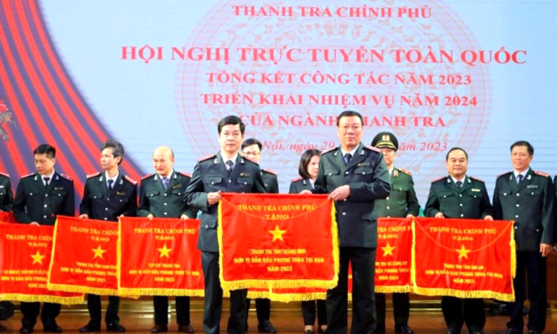 Ngành Thanh tra phấn đấu hoàn thành xuất sắc nhiệm vụ trong tình hình mới