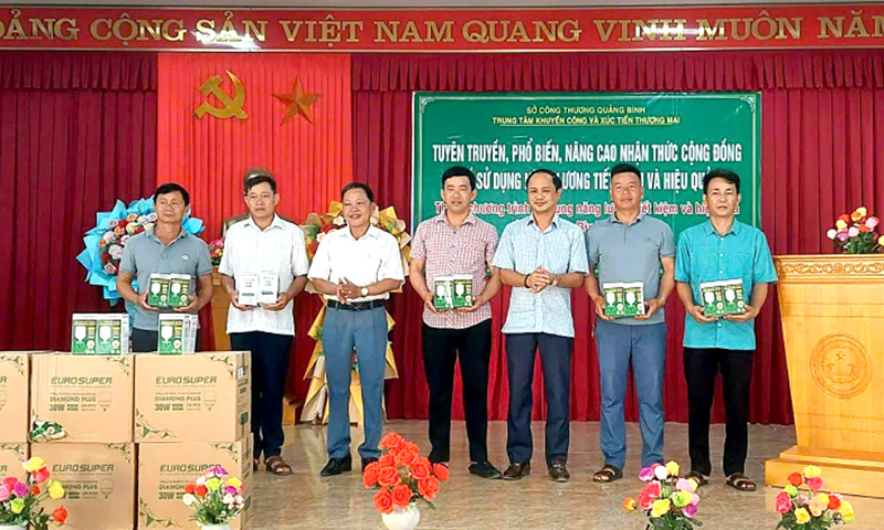 Tuyên truyền sử dụng năng lượng tiết kiệm và hiệu quả