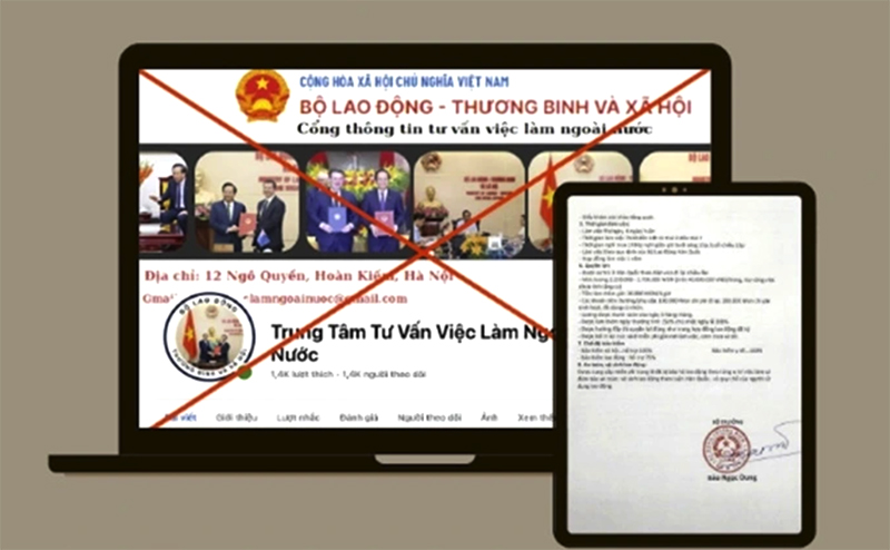 Mạo danh Bộ Lao động-Thương binh &amp; Xã hội, giả chữ ký Bộ trưởng để lừa đảo