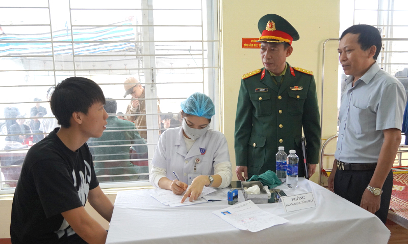 Bố Trạch: Chú trọng công tác tuyển quân năm 2025