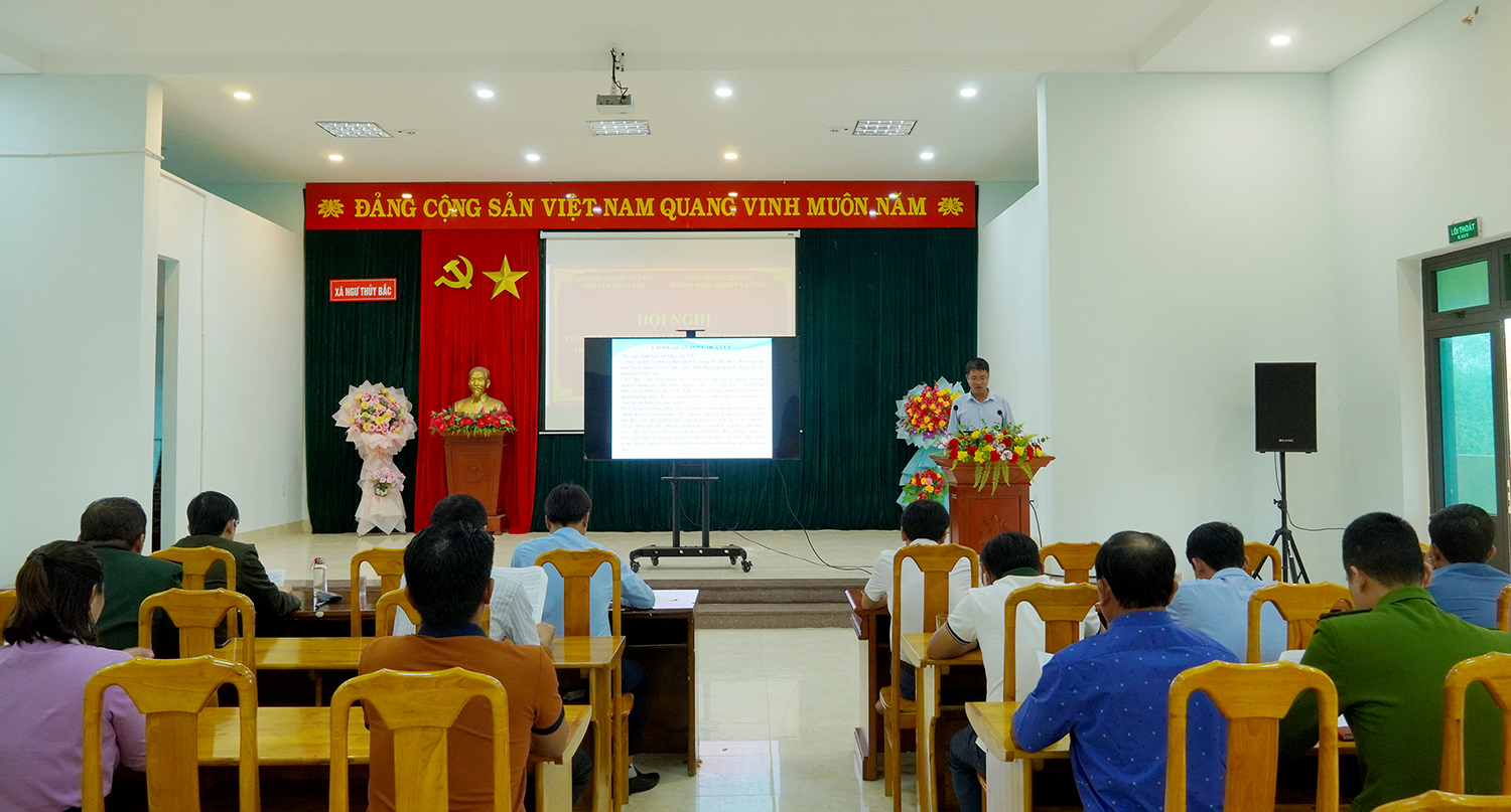 Nâng cao năng lực hoạt động đồng quản lý trong khai thác và bảo vệ nguồn lợi thủy sản