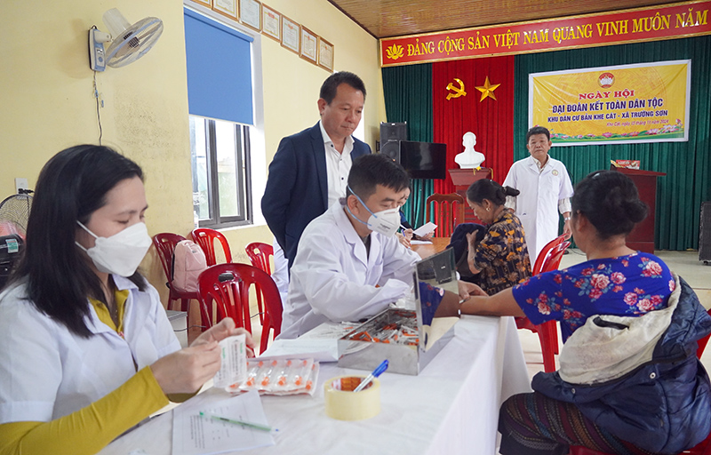 Khám sàng lọc bệnh lao, lao tiềm ẩn tại các xã biên giới