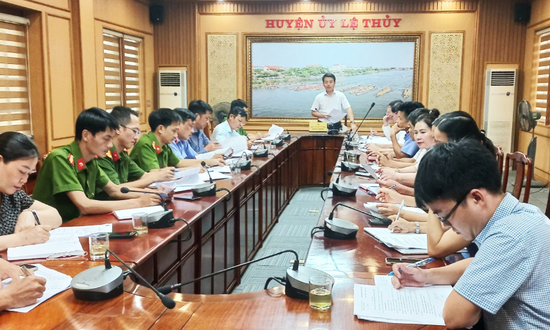 Ghi nhận từ hội nghị giao ban các cơ quan tố tụng cấp huyện