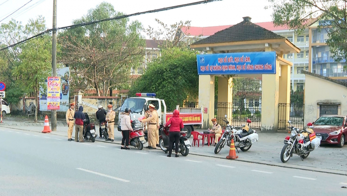 Bảo đảm trật tự, an toàn giao thông dịp lễ, Tết