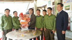 Lãnh đạo tỉnh thăm, chúc Tết lực lượng bảo vệ rừng