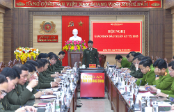 Tiếp tục đẩy mạnh tấn công, trấn áp các loại tội phạm