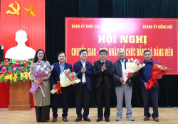 Đảng ủy Khối các cơ quan tỉnh: Chuyển giao 4 tổ chức đảng về Đảng bộ TP. Đồng Hới