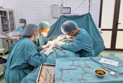 "Đổi mới, đoàn kết, trí tuệ, xây dựng bệnh viện uy tín, chất lượng"
