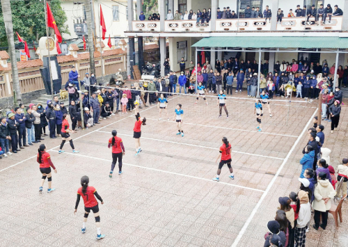 Sôi động đại hội thể dục thể thao cấp cơ sở