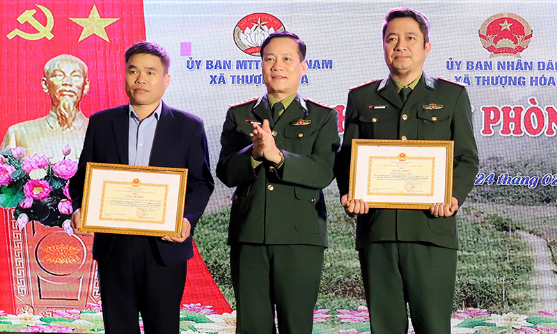 Tổ chức Ngày hội Biên phòng toàn dân tại xã Thượng Hóa (Minh Hóa)