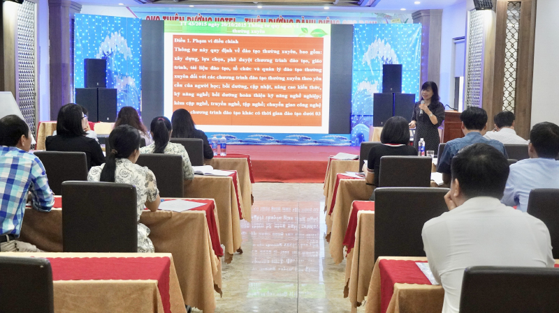 Phổ biến, giáo dục pháp luật trong các cơ sở giáo dục nghề nghiệp